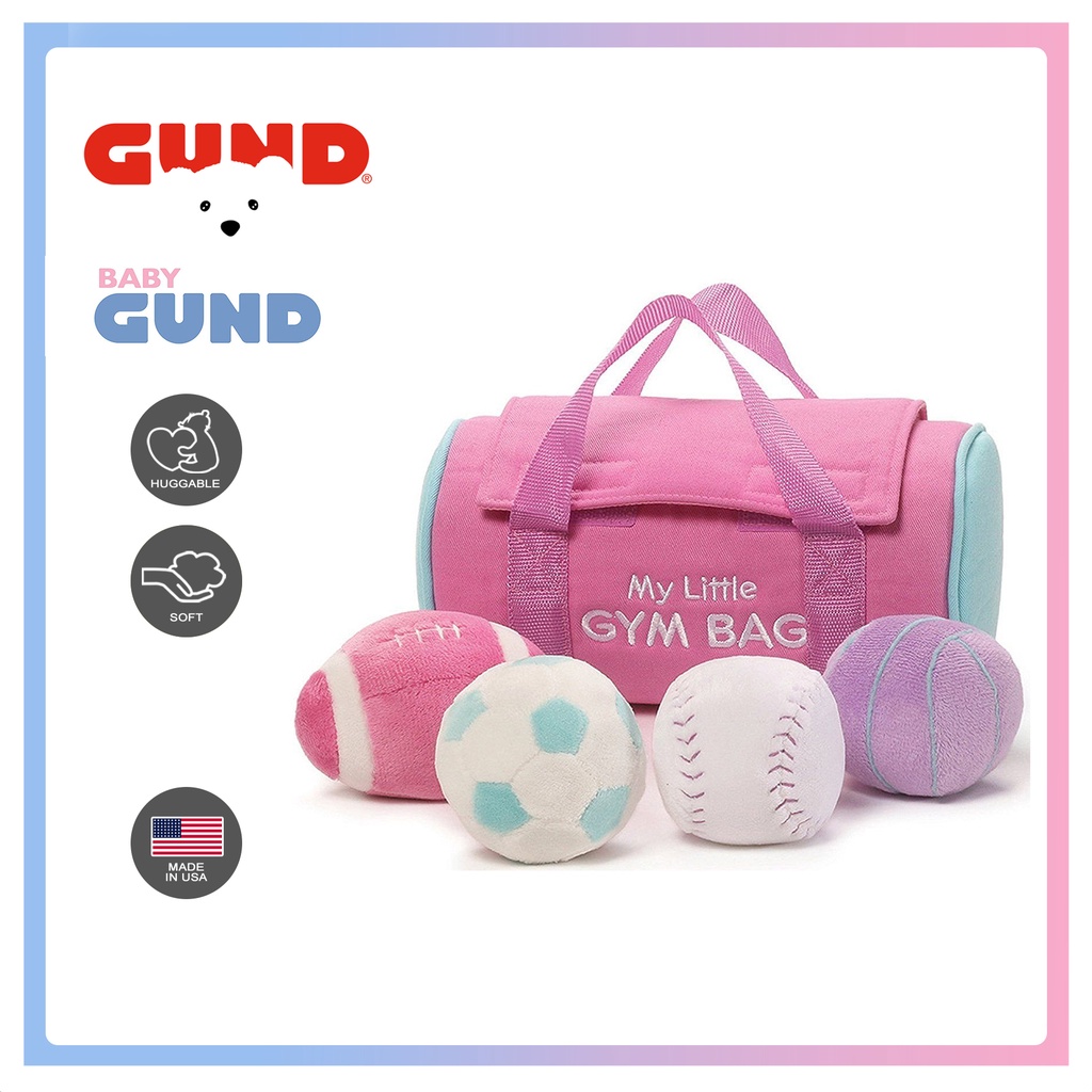 Gund 4059067 My Little Gym Bag Playset Shopee Philippines