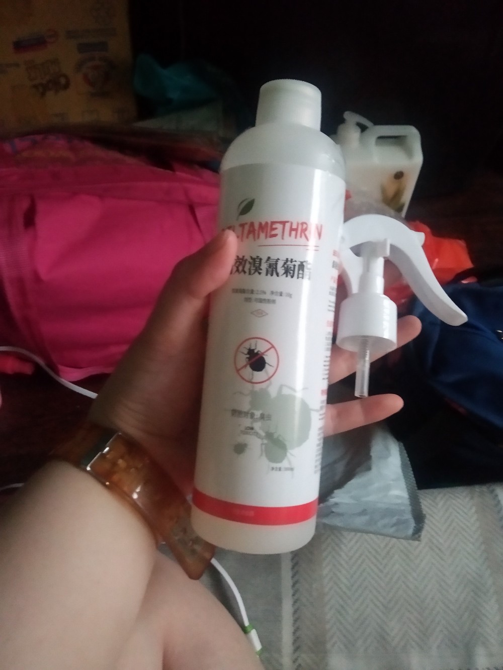Bed Bug Killer Spray Odorless Insecticide Poison Medicine Bedbug Trap