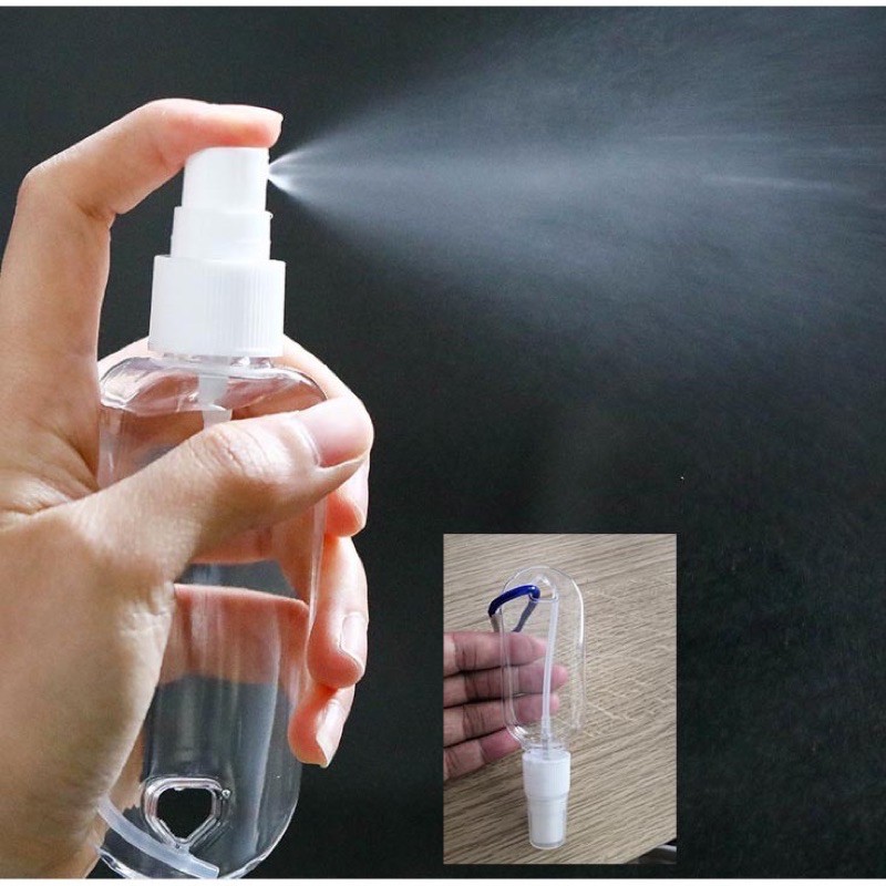 50ml Reusable Portable Mini Alcohol Sprap Bottle Empty Hand Sanitizer