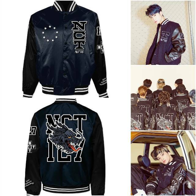 Korean KPOP Jacket NCT 127 Neo Zone Varsity Shopee Philippines