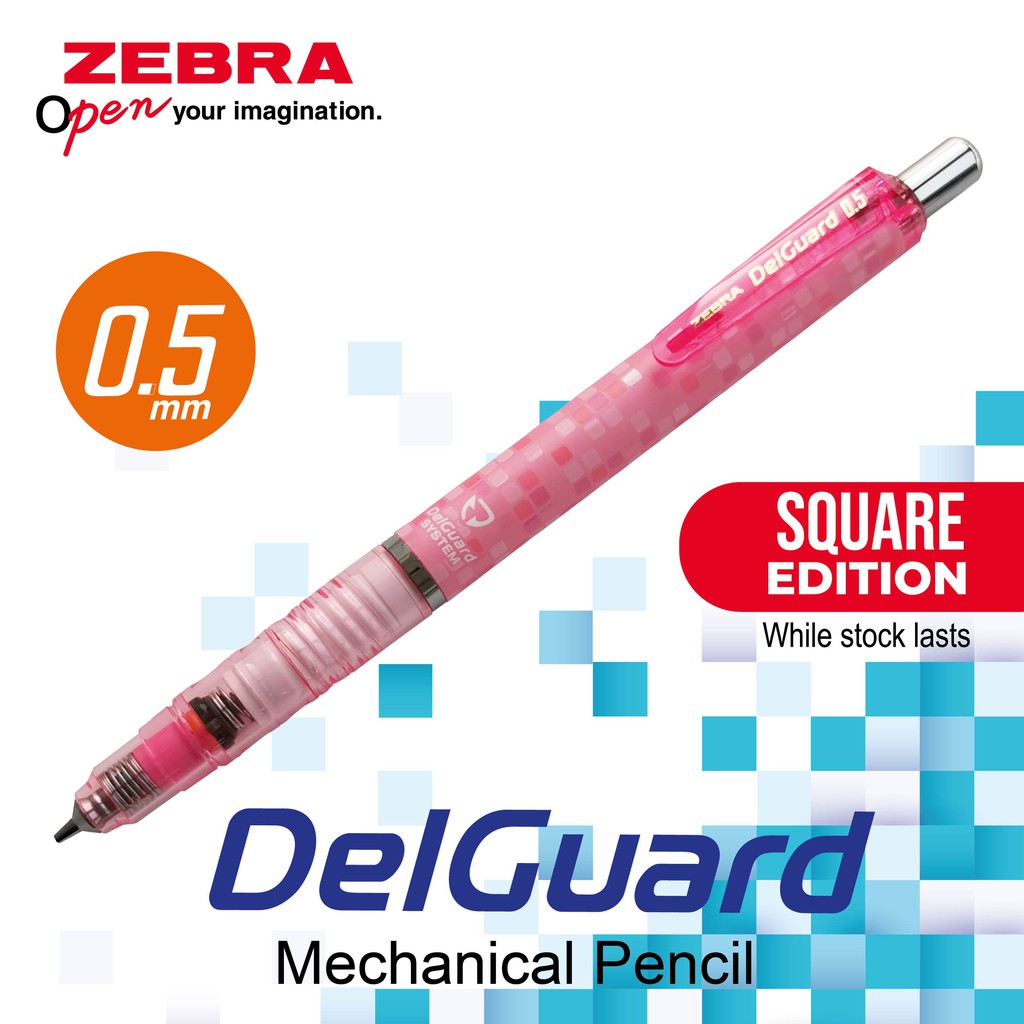 Delguard Mechanical Pencil Square Edition Shopee Philippines