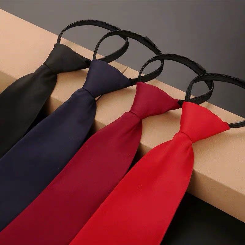 8CM Lazy Tie men necktie Doorman Steward Matte Ties Shopee Philippines