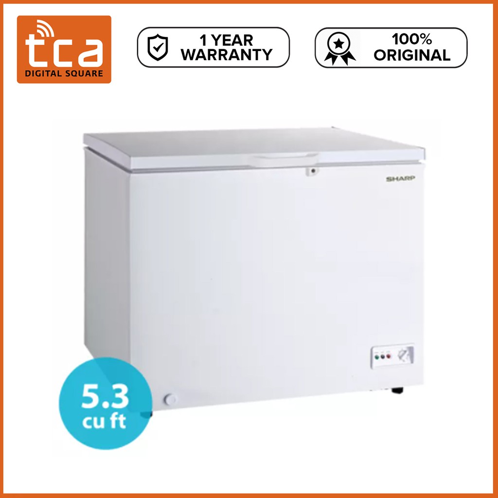 Sharp FRV152 5.3 cuft Chest Freezer Shopee Philippines