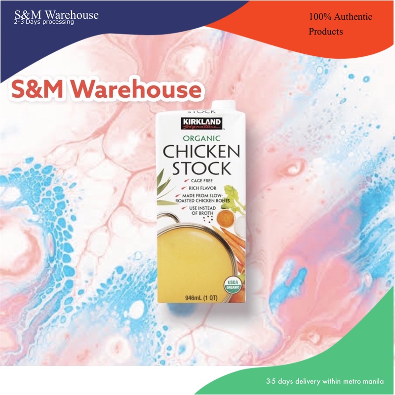 Kirkland Organic Chicken Stock 32oz Shopee Philippines