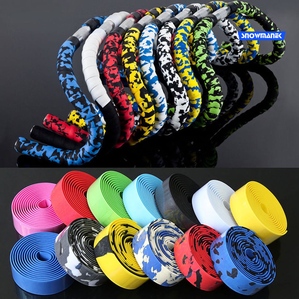 2pcs Bicycle Handlebar Tape Steering Wheel Cover Road Bike Cycling