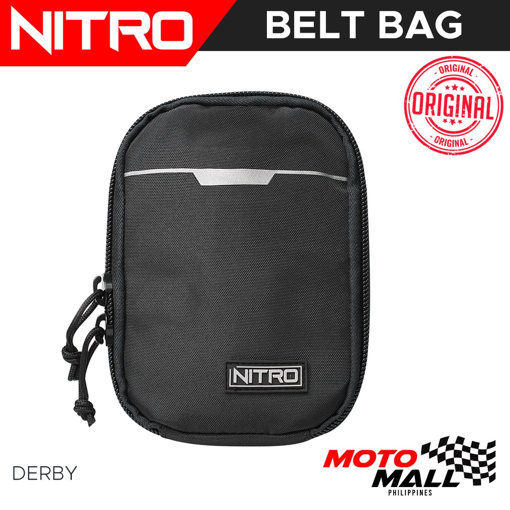Nitro Derby Motorcycle Belt Bag 8" Shopee Philippines
