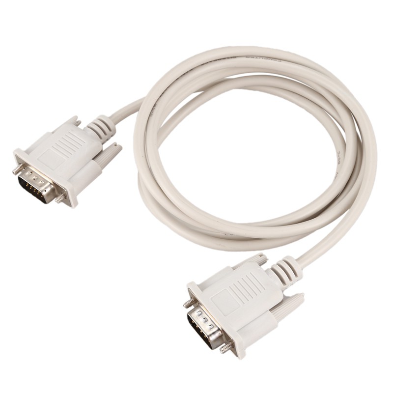 1.4M RS232 DB9 9 to VGA Video 15 Pin Male Adapter Cable Li Shopee