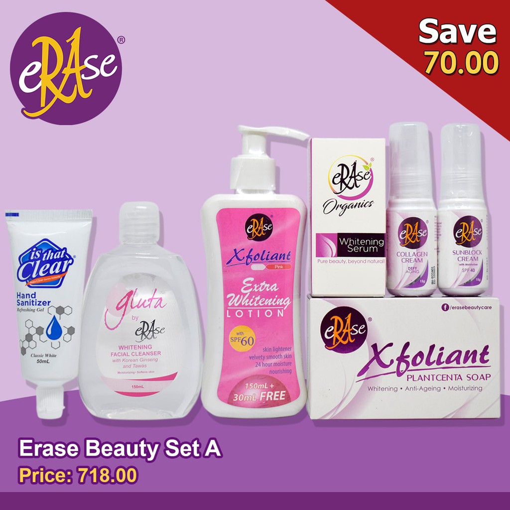 Erase Beauty Set (A) Shopee Philippines