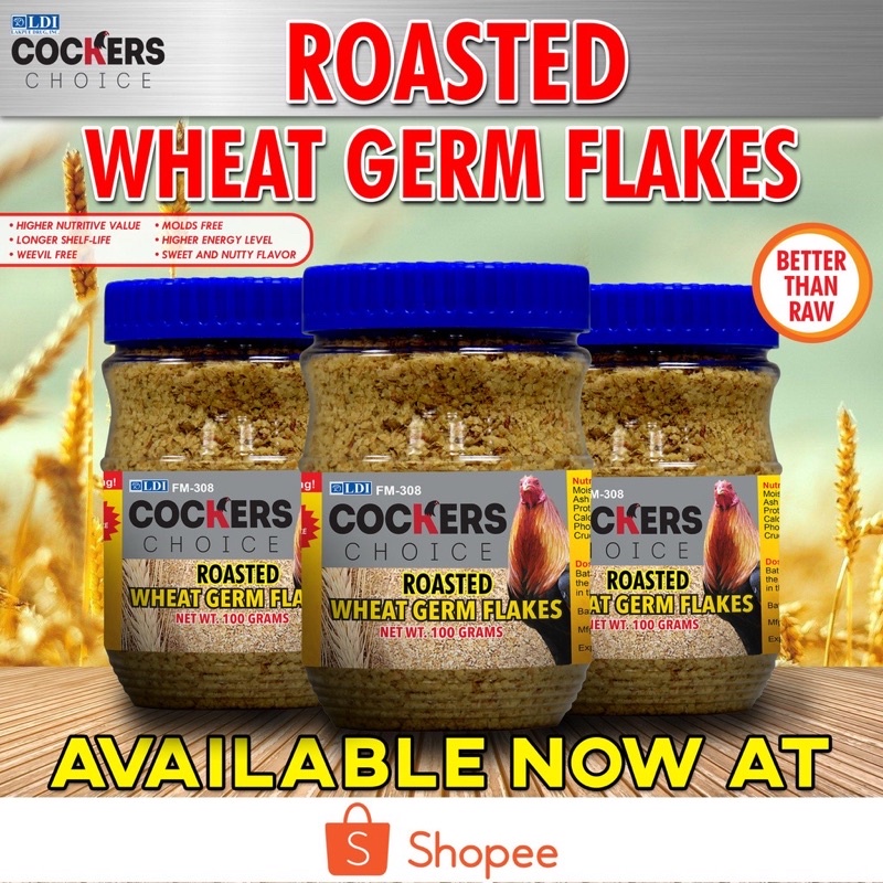 ROASTED WHEAT GERM FLAKES 100gr. Shopee Philippines