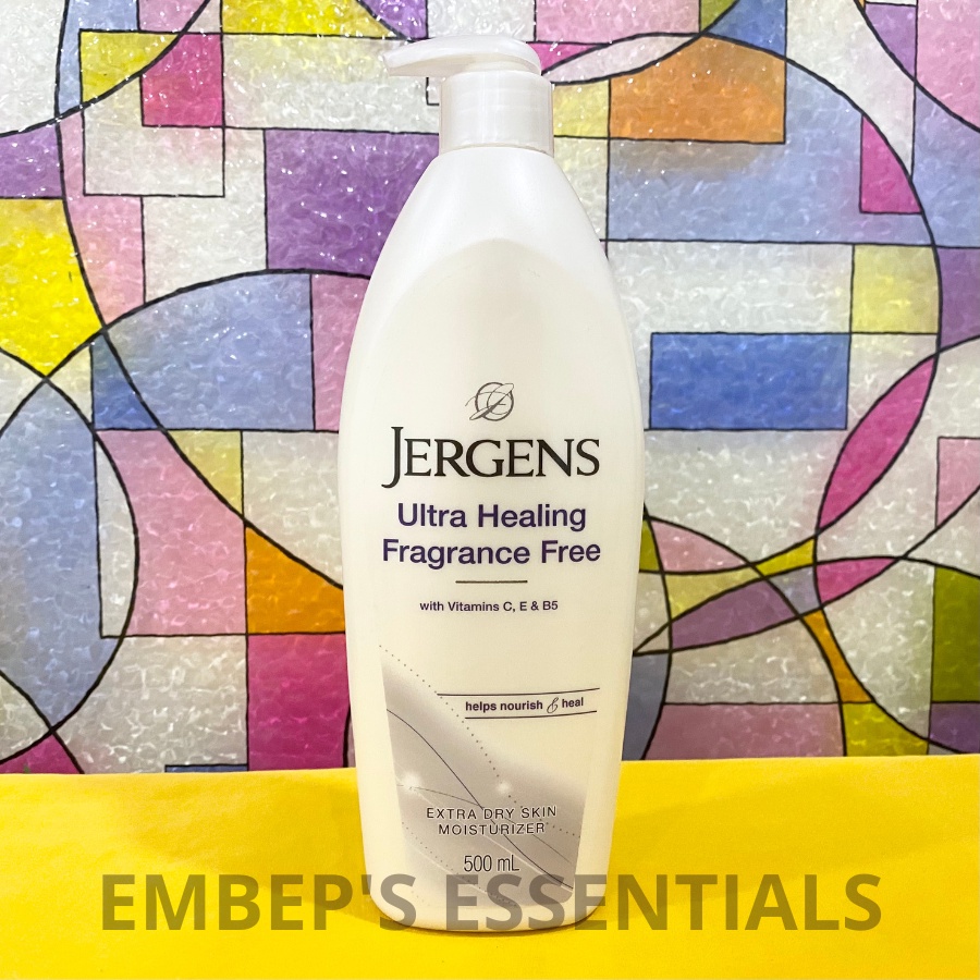 Jergens Ultra Healing Fragrance Free Moisturizing Lotion Shopee