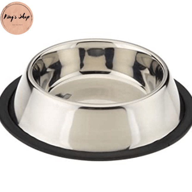 Thick Plain Stainless Steel Dog Plate Bowl Food or Water Bowl Shopee Philippines