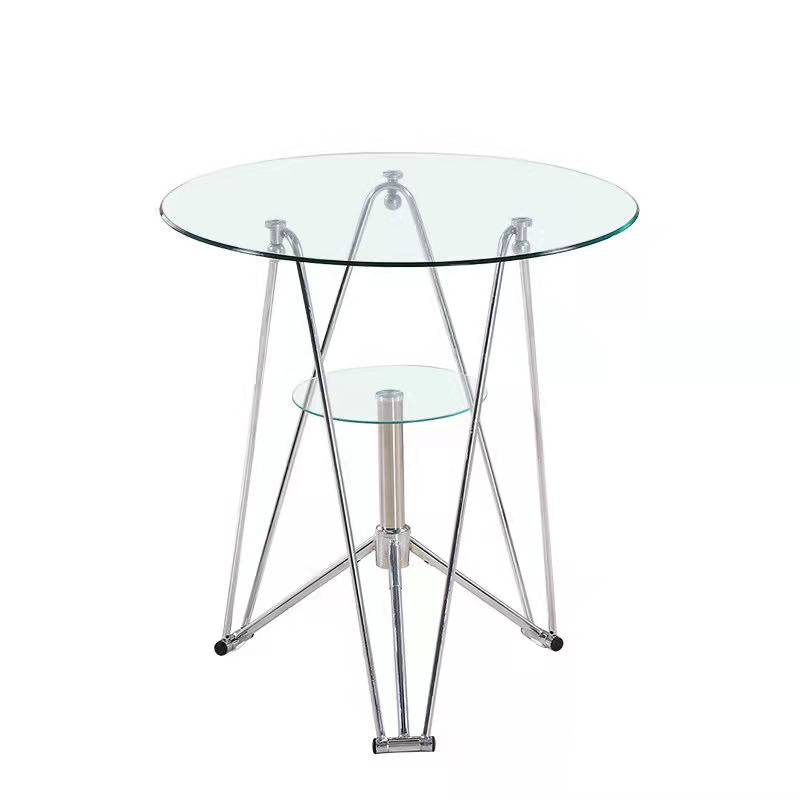 Coffee table dining table simple leisure table round household