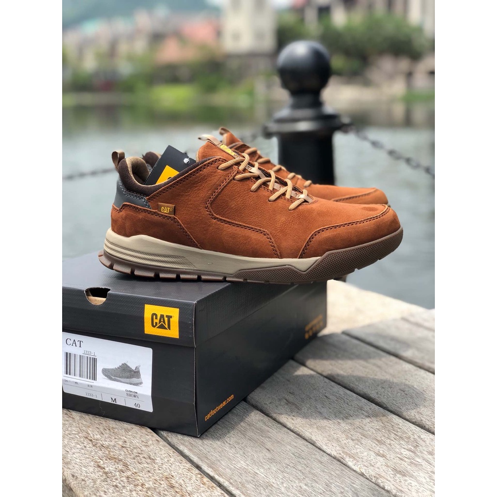 Original Caterpillar CAT Men's Footwear Work Genuine Leather Boot