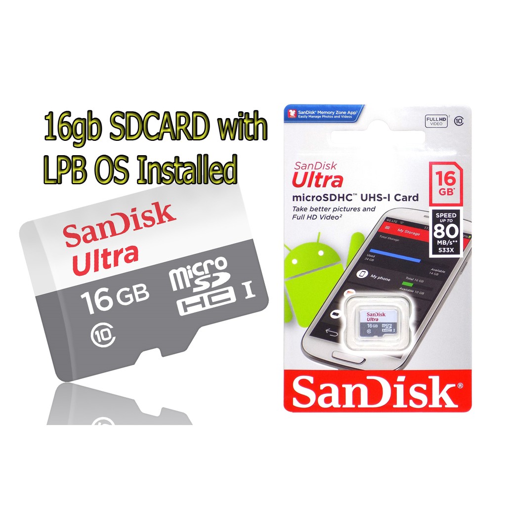 Sandisk SDcard with LPB img Shopee Philippines