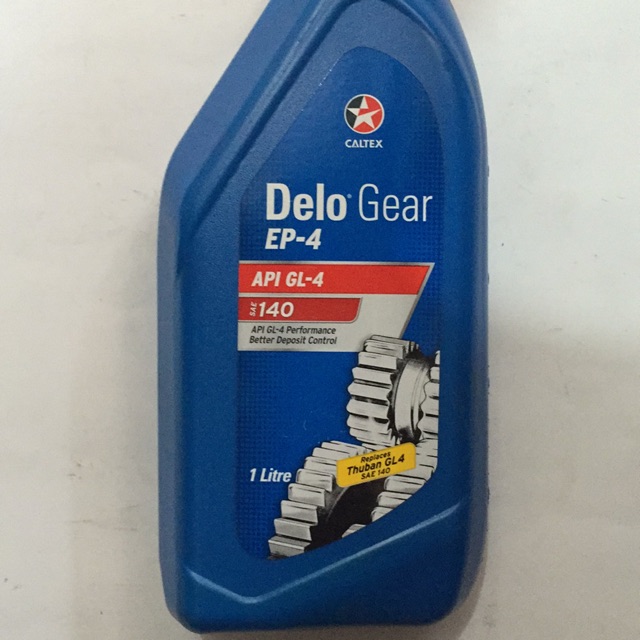 Caltex Delo Gear Oil EP4 API GL4 SAE 140 1liter Shopee Philippines