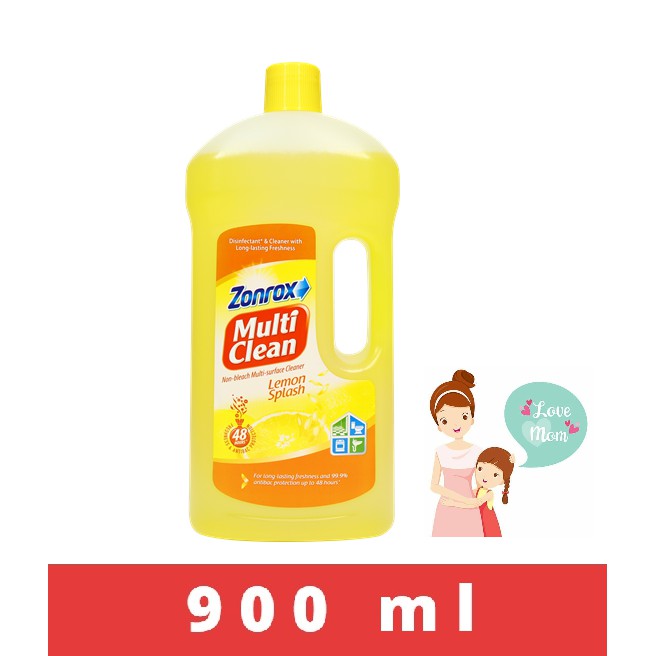 Zonrox Multi Clean Lemon Splash 900ml Shopee Philippines
