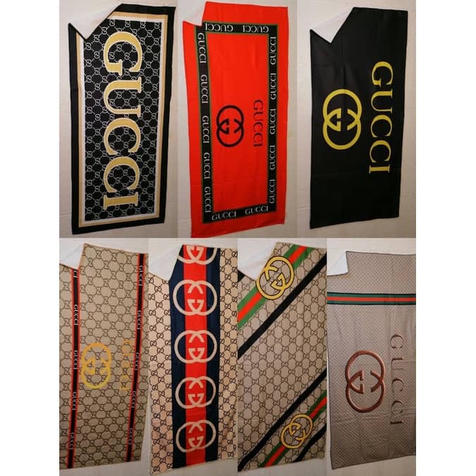 YAYAMANIN GUCCI Microfiber Bath Towel (70X150cm) Shopee Philippines