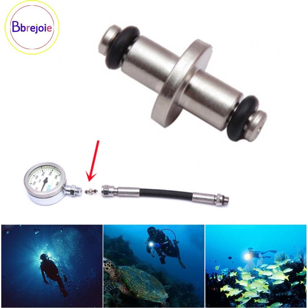 Scuba Diving Rubber High Pressure HP Hose For Gauges With ORing SPG