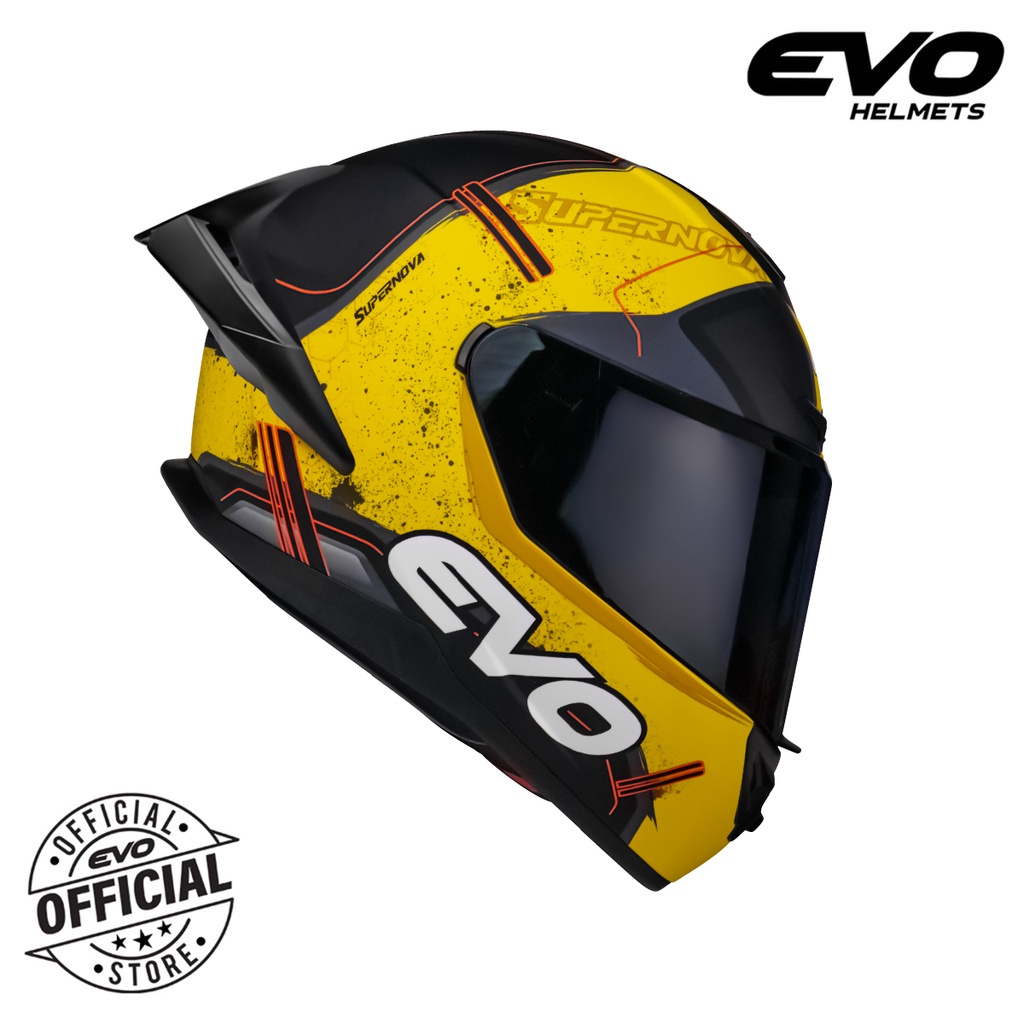 EVO XR03 Supernova Full Face Single Visor Helmet Shopee Philippines