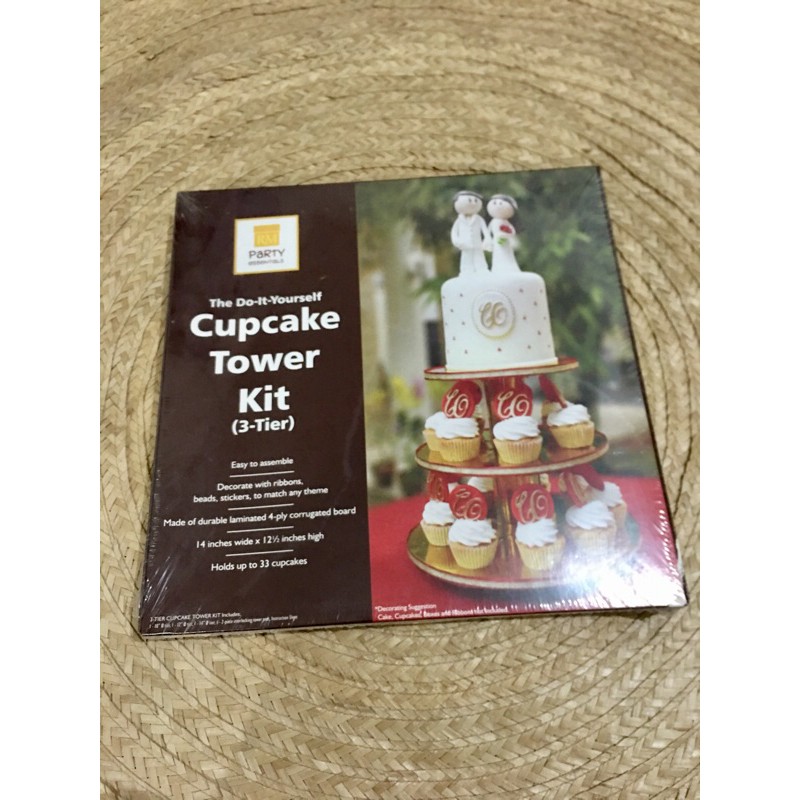 Cupcake Tower Kit 3 Tier / Silver Shopee Philippines