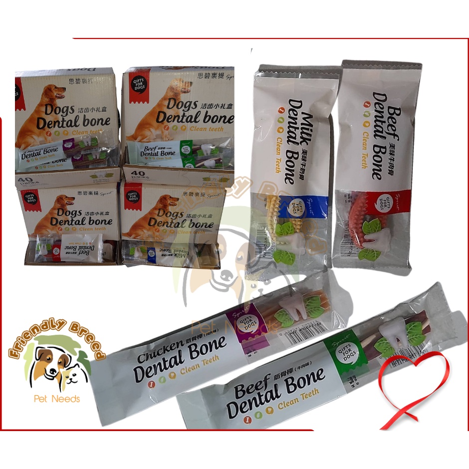 Dogs dental bones veterinarian SPIRIT Dog Treats Teeth Cleaning Bone