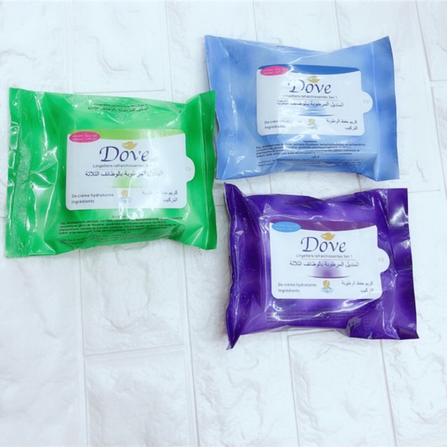 Dove wet Facial wipes 25 pulls Shopee Philippines