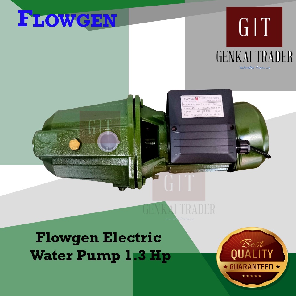 Flowgen Electric Water Pump 1 Hp Shopee Philippines