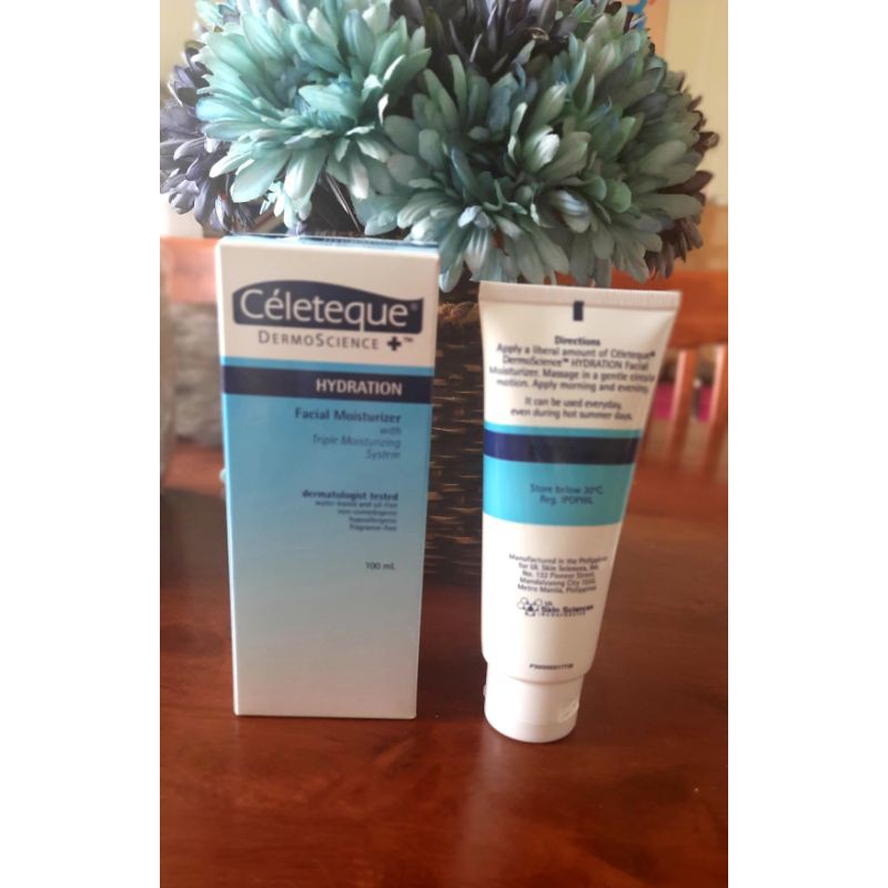 Celeteque Dermo Science Hydration facial moisturizer triple protection system 100ml Shopee
