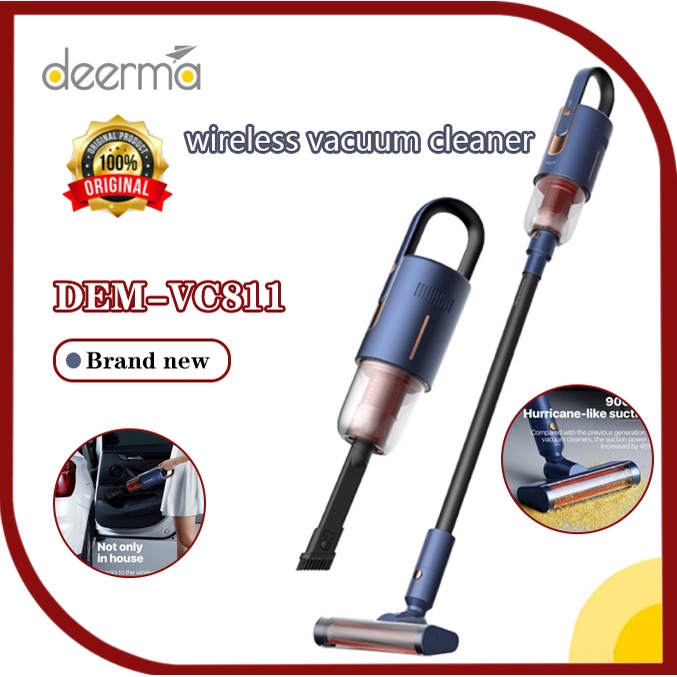 2022 New Deerma VC811 Handheld Cordless Vacuum Cleaner Automatic