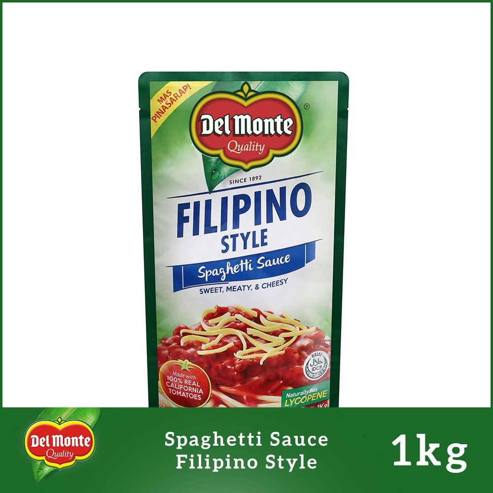 Del Monte Filipino Style Spaghetti Sauce 1kg Shopee Philippines