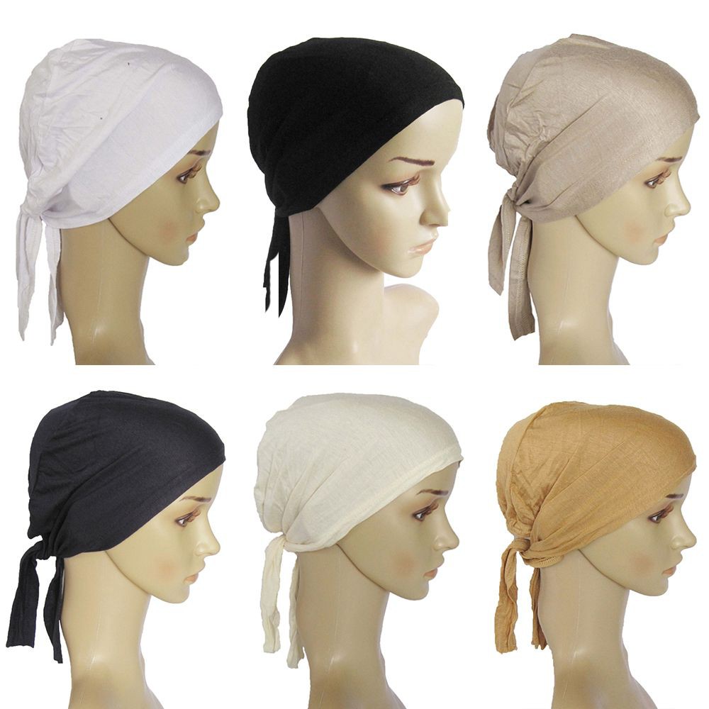 Islamic Hijab Inner Hijab Caps Women's Hijabs Muslim Cap Shopee