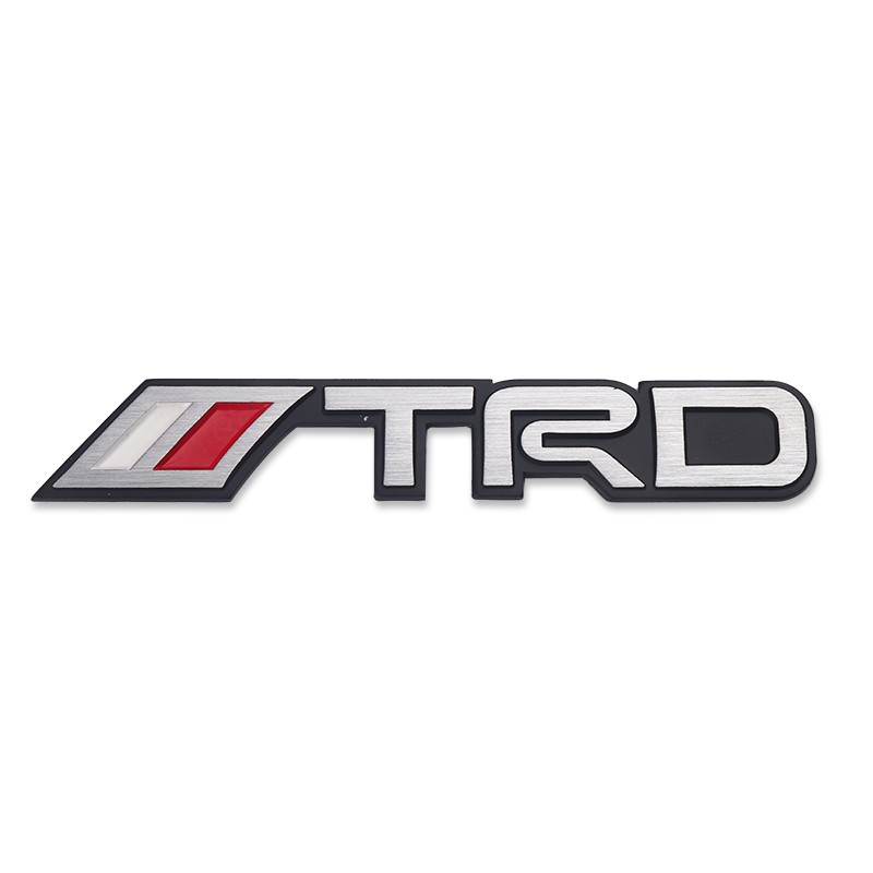 Toyota Car Styling 3D TRD logo Emblem Badge Sticker Aluminum Decal Auto