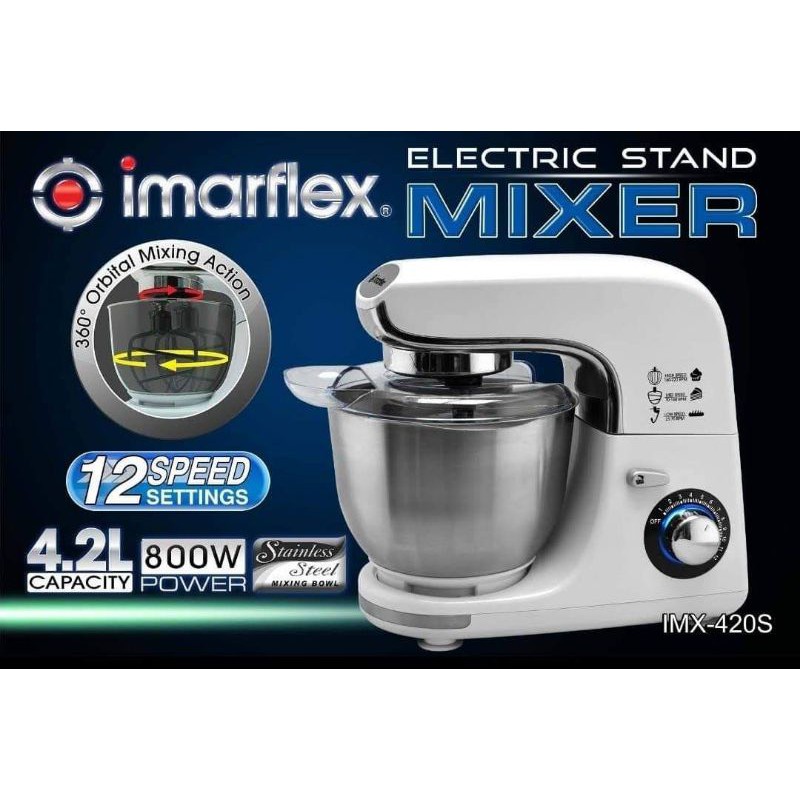 Imarflex Electric Stand Mixer 4.2L IMX420S Shopee Philippines