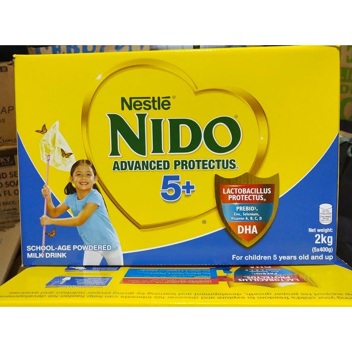 Nido 5+ Advanced Protectus Powdered Milk (2kg) Shopee Philippines