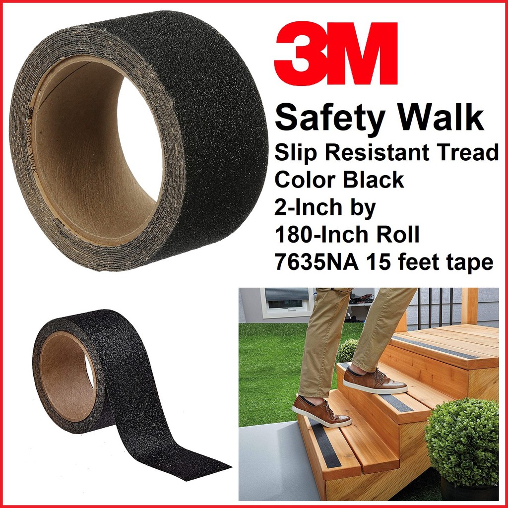 3M X 15 Safety Walk Step And Ladder Tread Tape 7635NA The Home Depot