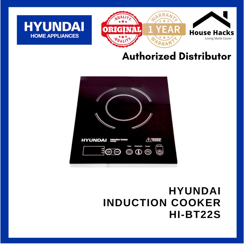 Hyundai Induction Cooker HIBT22S (House Hacks) Shopee Philippines