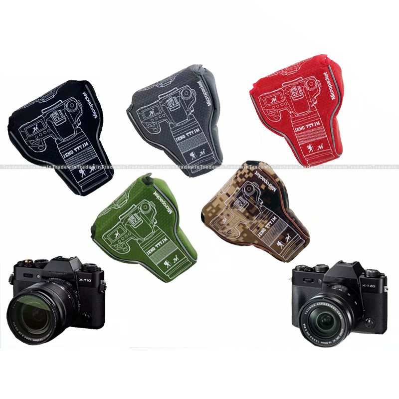 Quakeproof Camera Case Pouch Bag Storage For FujiFilm XT20 XT30 XT30 II