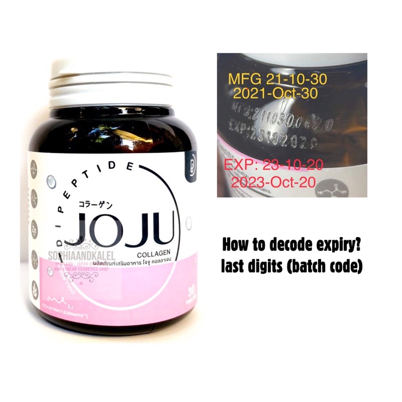 JOJU Collagen Tablet (PREMIUM Dipeptide) Thailand Shopee Philippines