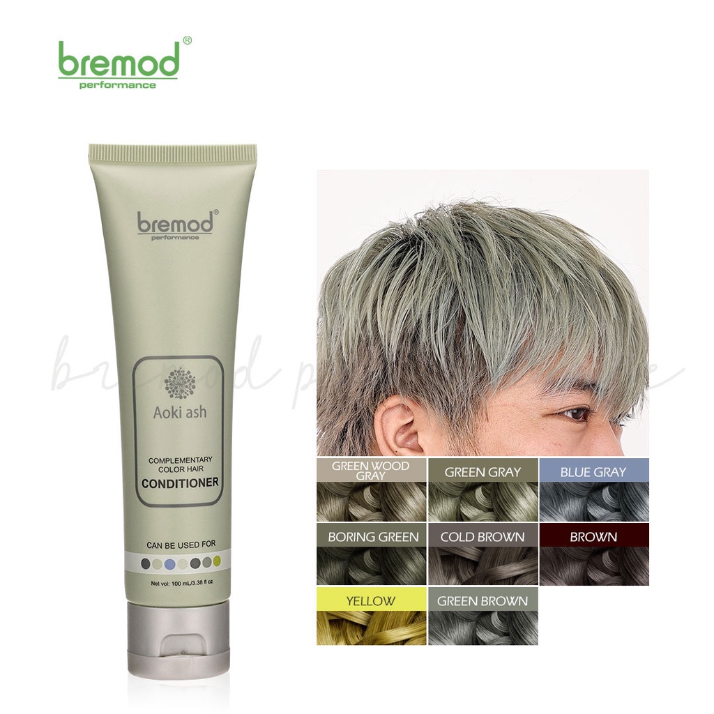 Bremod Color complementary Locking Nourish Damaged Hair Aoki Ash 100ml BRH034 good after
