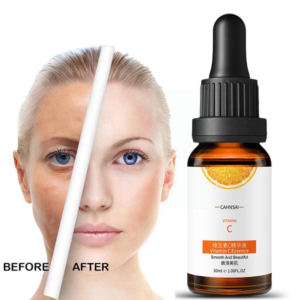 30ml Vitamin C Liquid Serum Anti Aging Wrinkle Tool Essence Tightening Acne Beauty Cream Skin