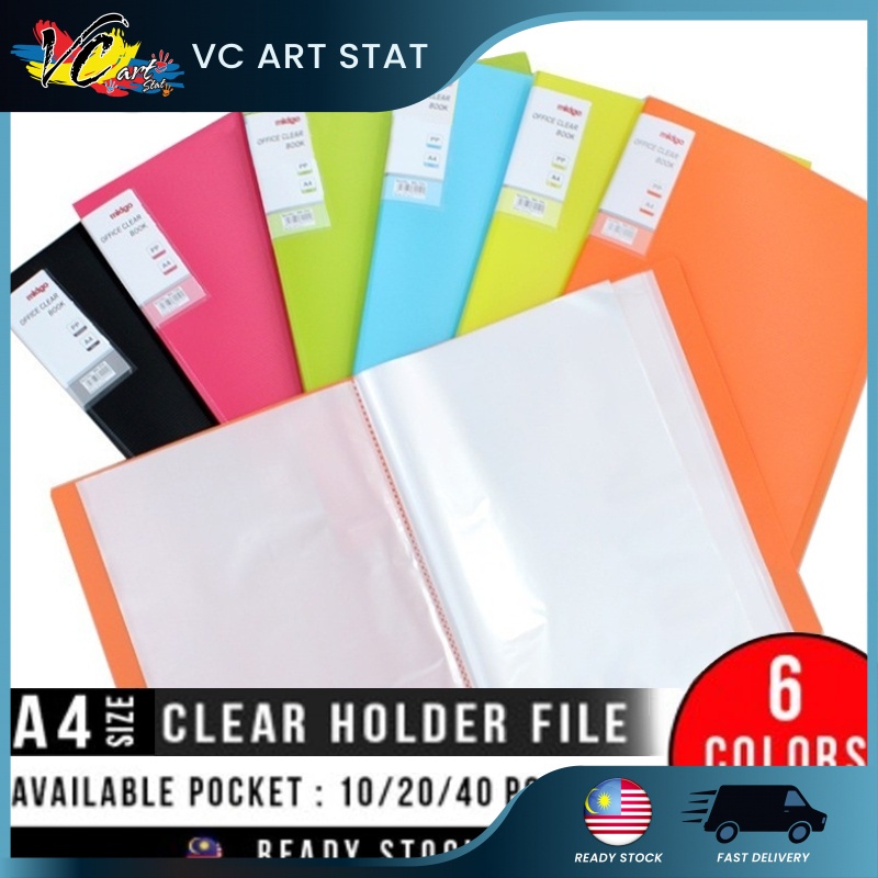 Midgo Clear Holder Management File Folder Certificate Holder A4 Size Shopee Philippines