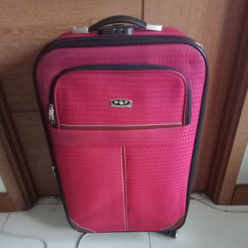 Canvas luggage (4 wheels) Shopee Philippines