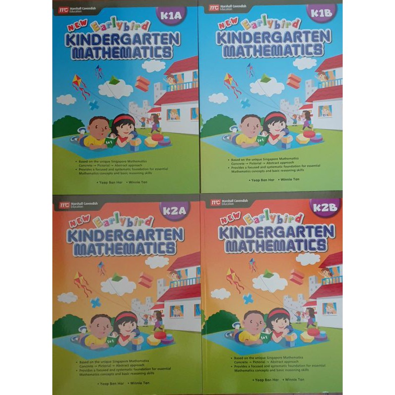 New Earlybird Kindergarten Mathematics (sold per set) Shopee Philippines