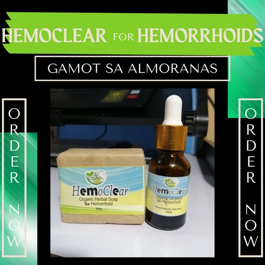 Hemoclear Soap and Oil for Hemorrhoids o Almoranas 2 Sets Shopee Philippines