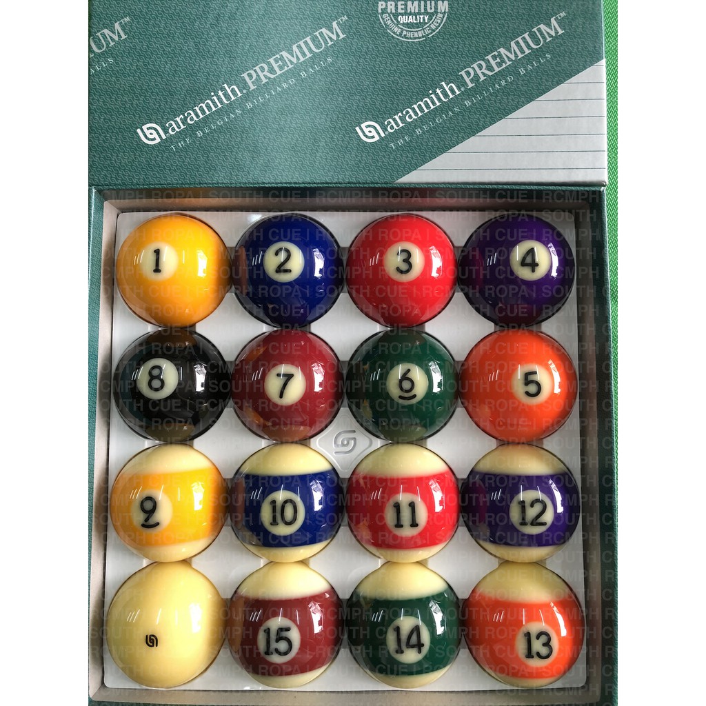 Original Aramith Premium Billiard Ball Set Shopee Philippines