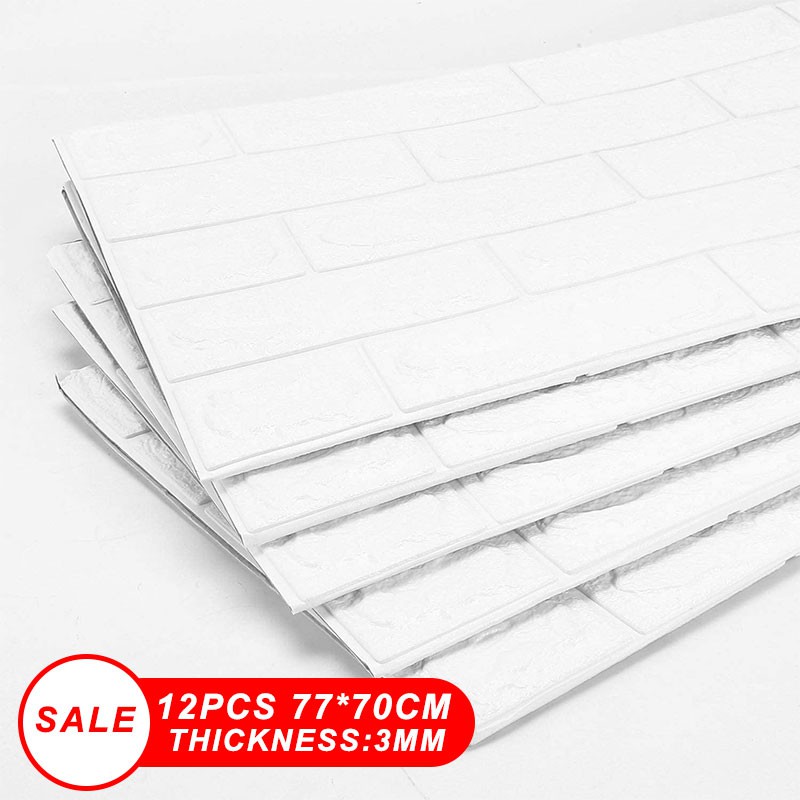 SelfAdhesive Wall Stickers Imitation Brick Home Renovation Wallpapers