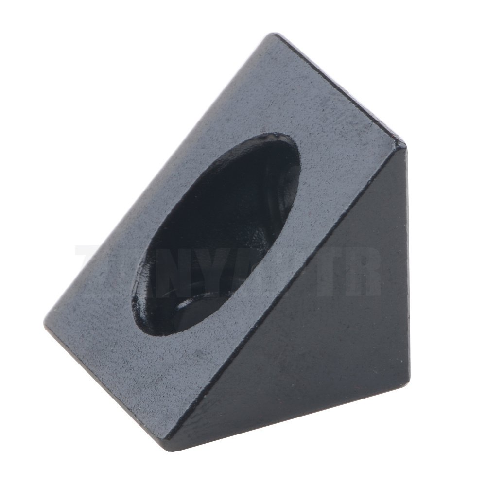 1pcs Vslot Black Angle Corner Connector 90 Degree Angle Bracket For