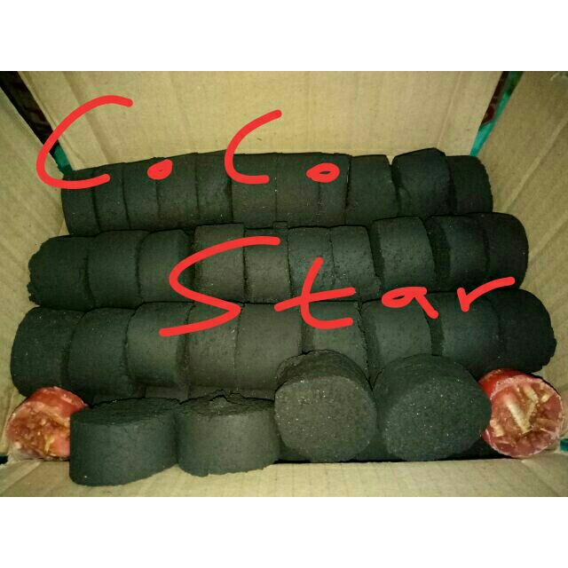 Coco Charcoal Briquettes 5kg. With FREE 2pcs of Firestarter inside