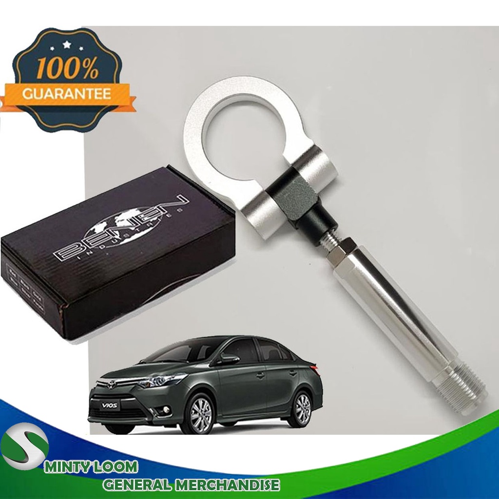 Benen Front Tow Hook For Toyota Vios 2013 2018 ( Silver) Shopee