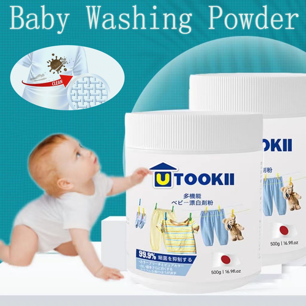 Baby Fabric Softener Natural Laundry Powder For Babies (500g) Shopee